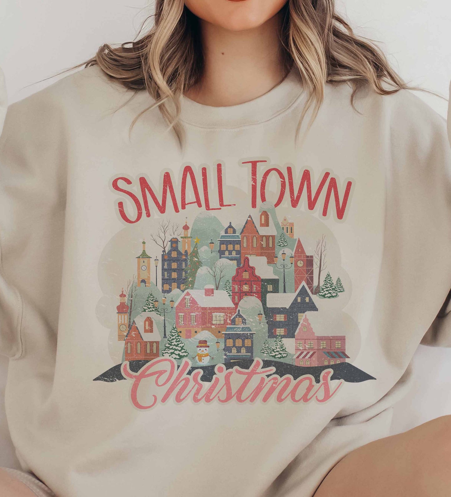 Small Town Christmas Sweater