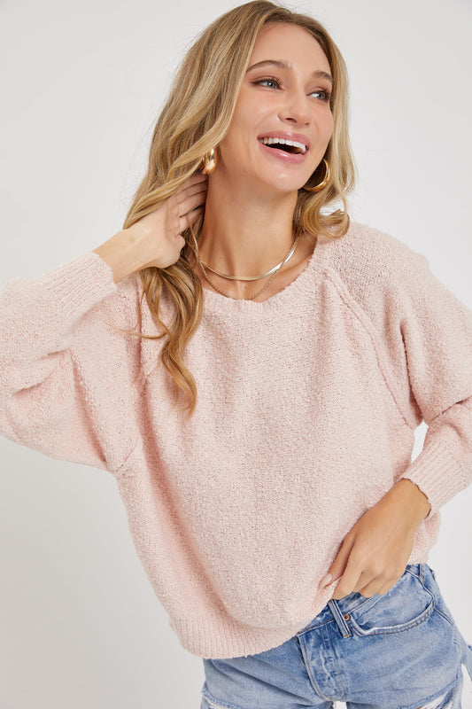 Avery Pink Sweater